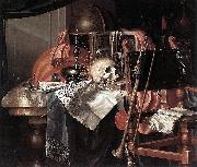 Franciscus Gysbrechts Vanitas oil on canvas